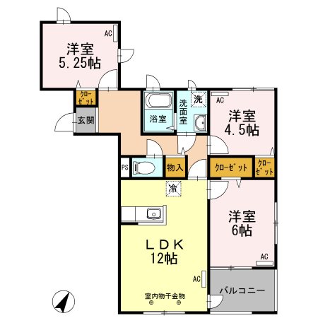 ベルミナ仙川 間取り