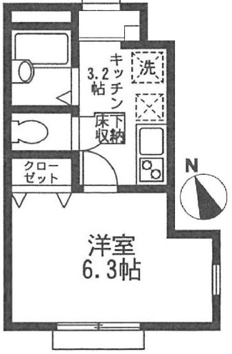 SHUKURA菊野台（シュクラキクノダイ） 108号室 間取り