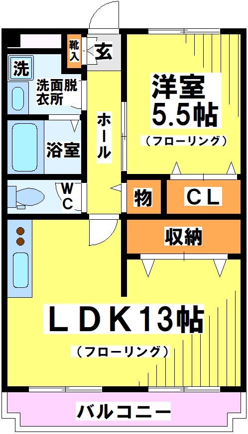 グリーンパレス柏野 間取り