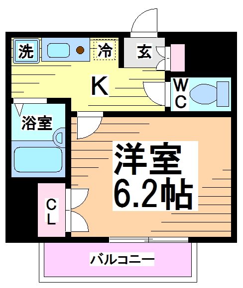 ガラ・シティ笹塚　 間取り