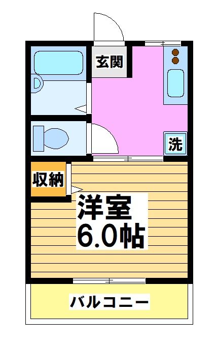 シティハイム小林 間取り