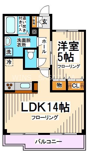 ヴェルコート芦花公園 間取り