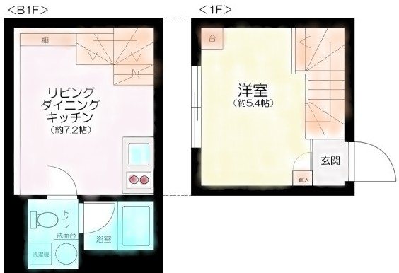 MG　LUXURY　SASAZUKA 間取り