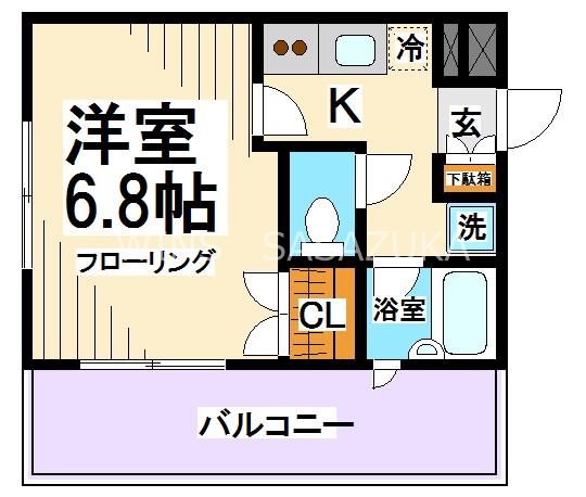 サーラコモド八幡山ヴェローナ   間取り