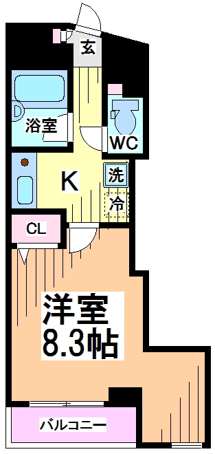 サンライズ當麻 間取り