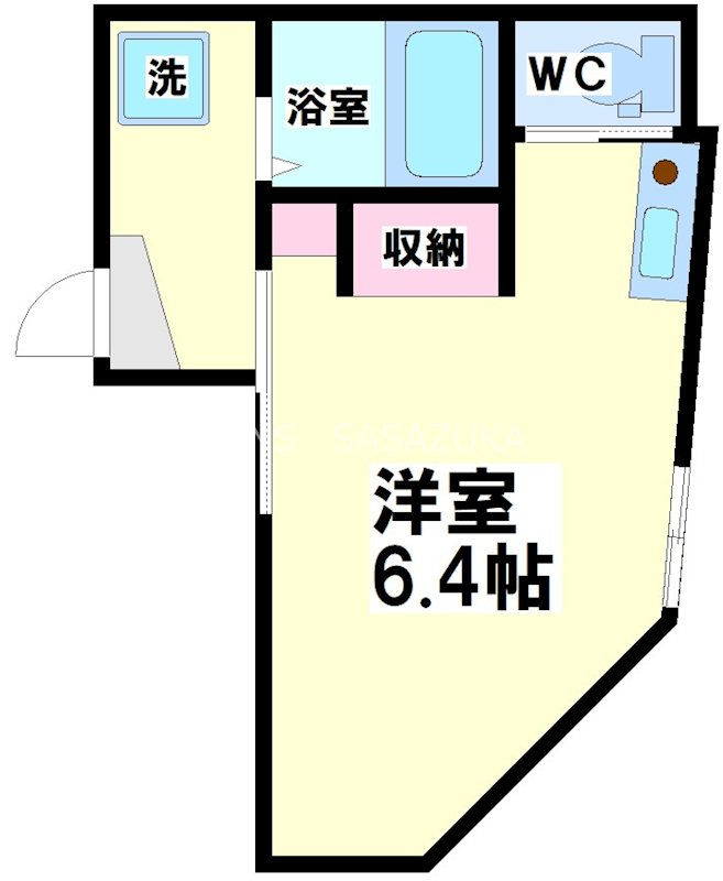 DIO下北沢 間取り