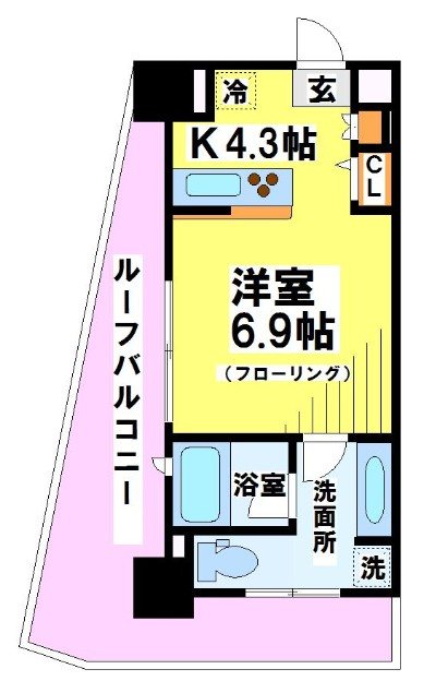 Ｃｏｕｒｓ（クール） 間取り図