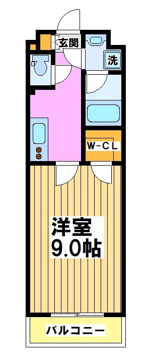 ジョイコート仙川 間取り