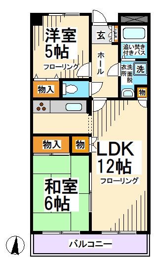 サンファミリー烏山 間取り