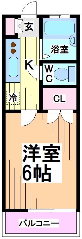 エスポワール笹塚 間取り