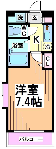 フェニックス代田橋 間取り