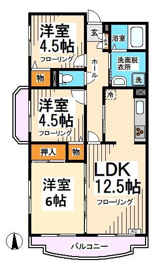 フォレステージ浜田山  間取り