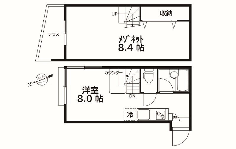 サンフラットつつじヶ丘 間取り