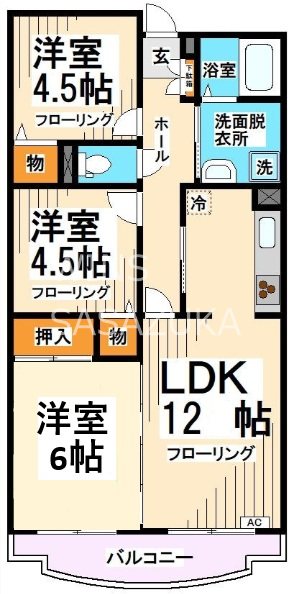 フォレステージ浜田山  間取り