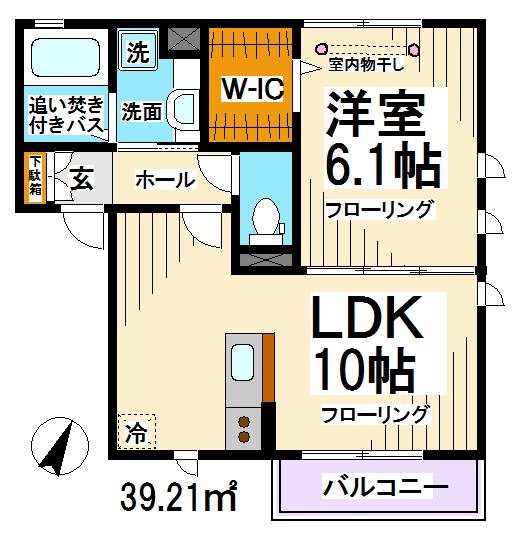 Lamer桜上水Ⅱ 間取り