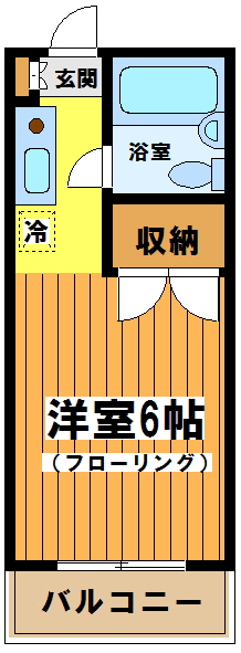 サンストリートつつじヶ丘 208号室 間取り