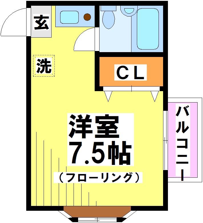 プランドール弐番館 間取り