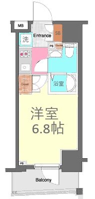 パークキューブ笹塚　 間取り