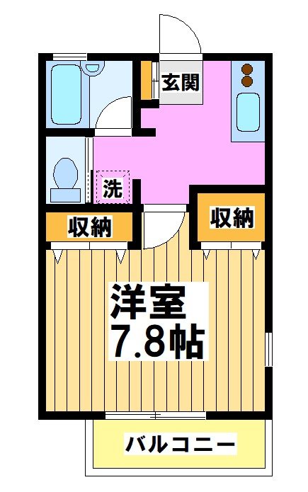 カリーナ成城 間取り