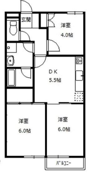 渋谷本町マンション 間取り