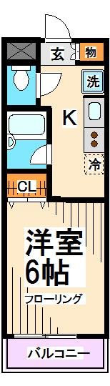 ジュエル明大前  間取り
