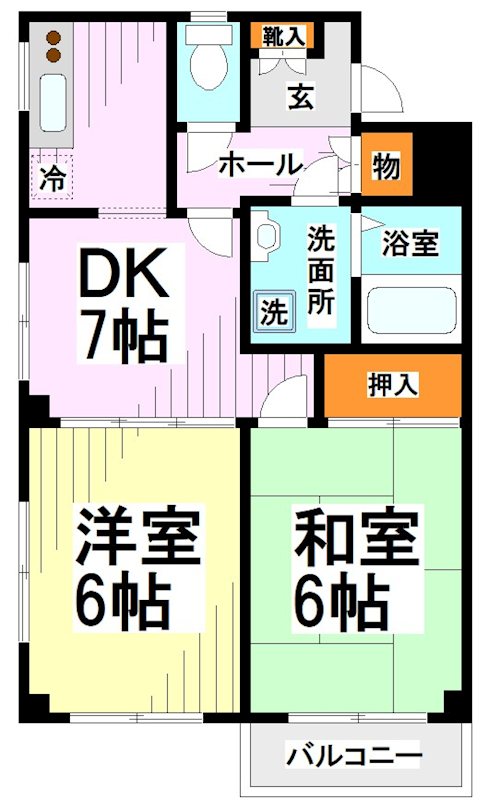 ルシーダ和泉 間取り