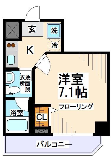 クレイシア世田谷赤堤 間取り