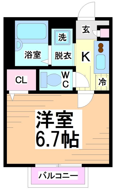 神奈川県川崎市多摩区栗谷３丁目 間取り