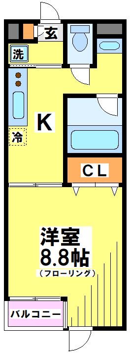 サンパラッツオ六番館 間取り図