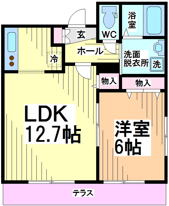 ヴィヴェール笹塚 間取り
