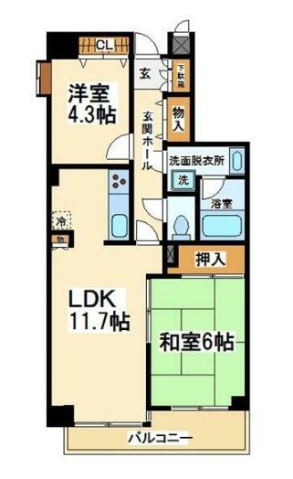 南烏山パークホームズ 間取り