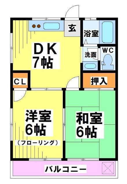 鈴木ハイツ 間取り