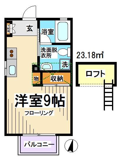 トロワルーゼ  間取り