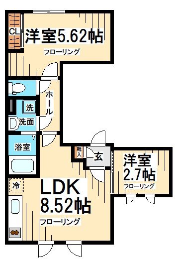 ALEROBASE　SasazukaSouth 間取り