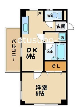 301号室 間取り