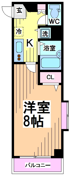 ガラ・ステージ渋谷西原  間取り