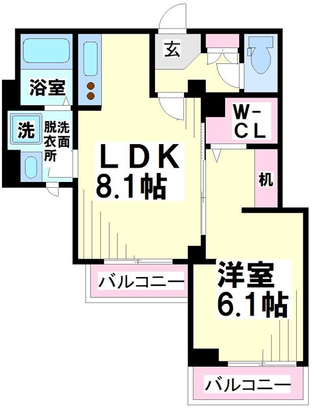グレースハイム 間取り