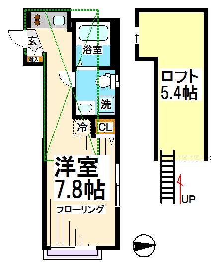 ピア桜上水  間取り