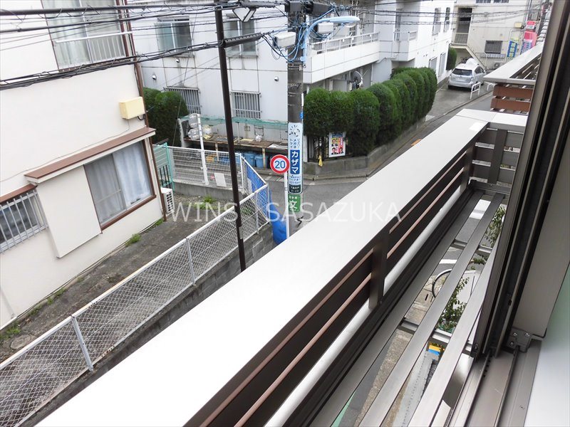 ピア桜上水  ベランダ