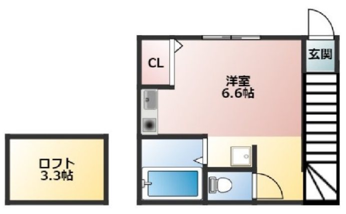 マティコートつつじヶ丘 202号室 間取り