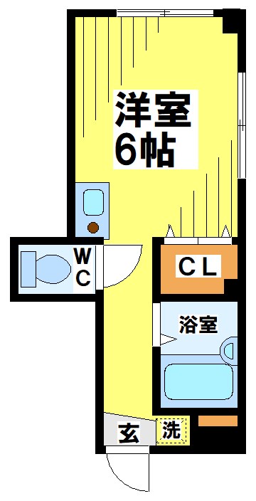 201号室 間取り