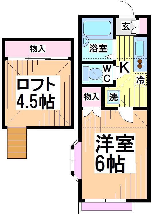 ハイツラベンダー 間取り