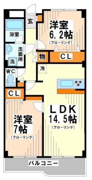 パルティール 間取り