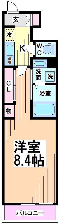 LIBR　BLAN杉並和泉  間取り
