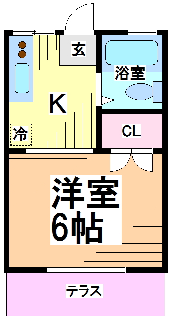 コーポラス双苑 間取り