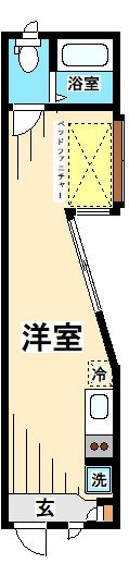グランエッグス渋谷笹塚 間取り