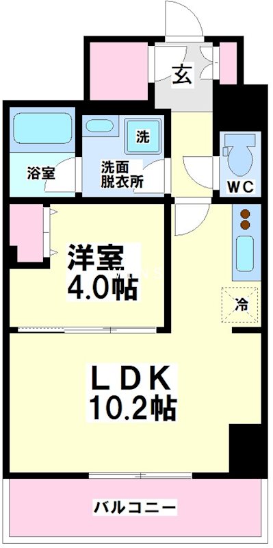 グランドゥール代々木大山 間取り