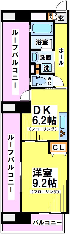 ウィステリア仙川Ⅲ 間取り