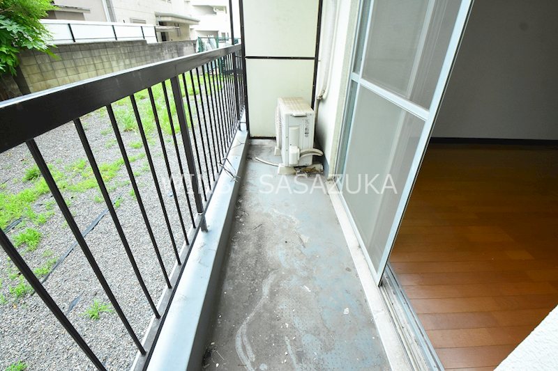 幡ヶ谷コーポラス ベランダ