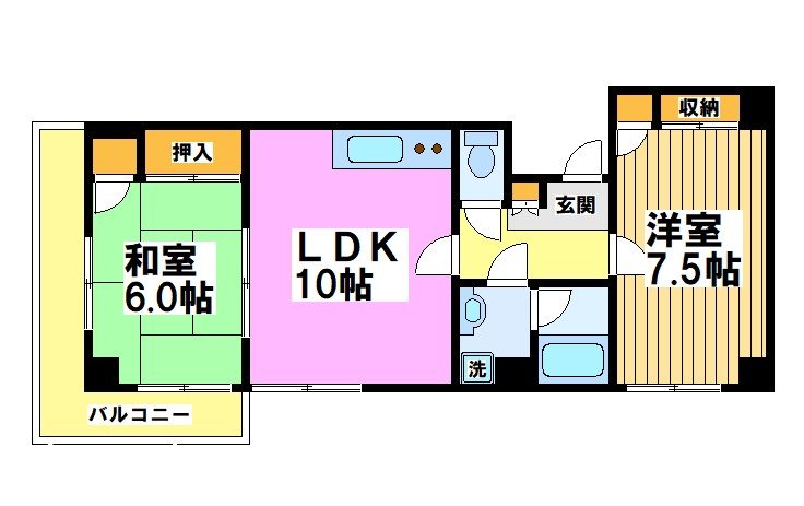 ファミールYK 間取り